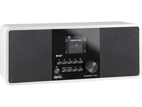 Imperial Imperial Dabman I200, Internet, Digital, Dab+,Fm, 87,5 - 108 Mhz, 174 - 240 Mhz, White
