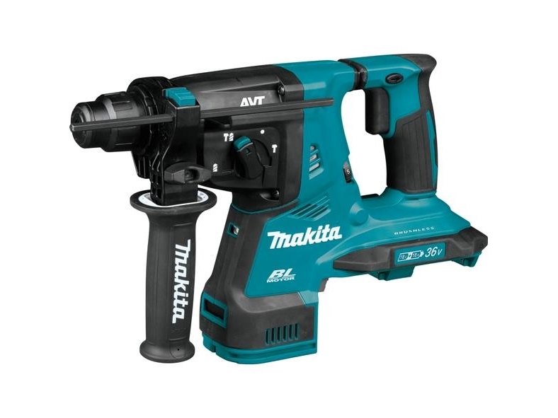 Makita Drilling And Chiseling Hammer Sds-Plus 2X18v 2.8J Avt Without Batteries And Charger Dhr282zu