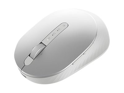 Dell Premier Ms7421w - Mus - Optisk - 7 Knapper - Trådløs - 2.4 Ghz, Bluetooth 5.0 - Platinsølv - Med 3 Years Nbd Advance Exchange