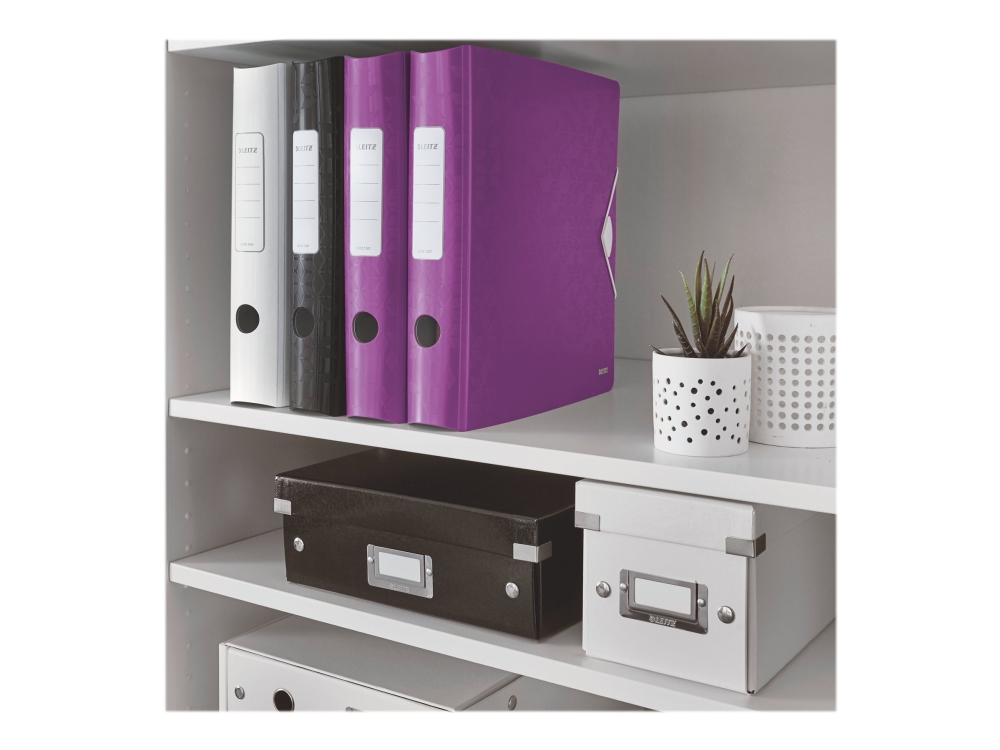 Leitz 180° Active WOW - Spakbågesfil - ryggbredd: 65 mm - för A4 (210 x 297 mm) - kapacitet: 350 ark | Arkivering - Presentationsmappar och omslag - Plug Binder | GameStuff