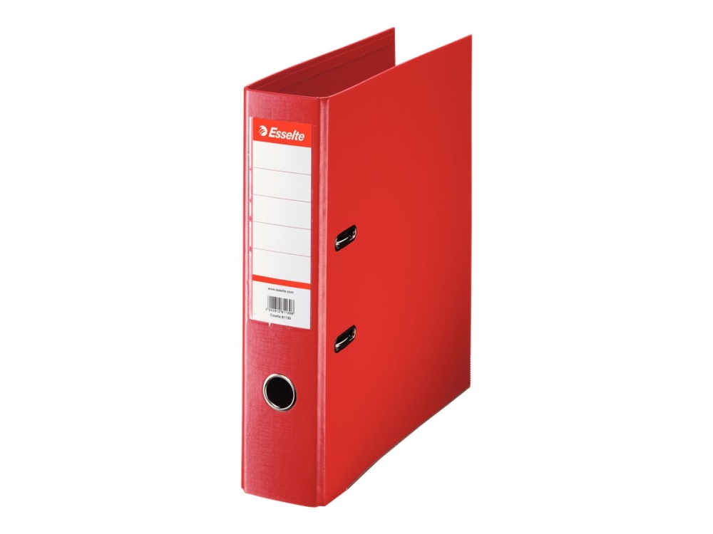 Esselte Standard - Spakbågesfil - ryggbredd: 75 mm - för A4 - kapacitet: 500 ark - röd | Arkivering - Letter orders - Övriga | GameStuff