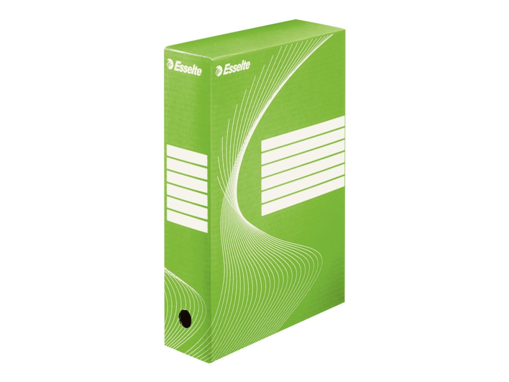 Arkivbox Esselte Vivida FSC® BOXY 80 mm grön kartong - (25 st.) | Arkivering - Binders - Övriga | GameStuff