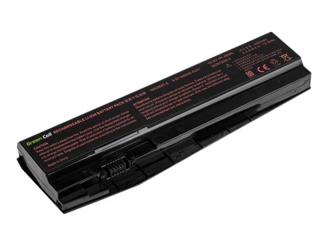 Green Cell Cl02, Akku, Clevo, N850bat-6 For Clevo N850 N855 N857 N870 N871 N875 Hyperbook N85 N85s N87 N87s