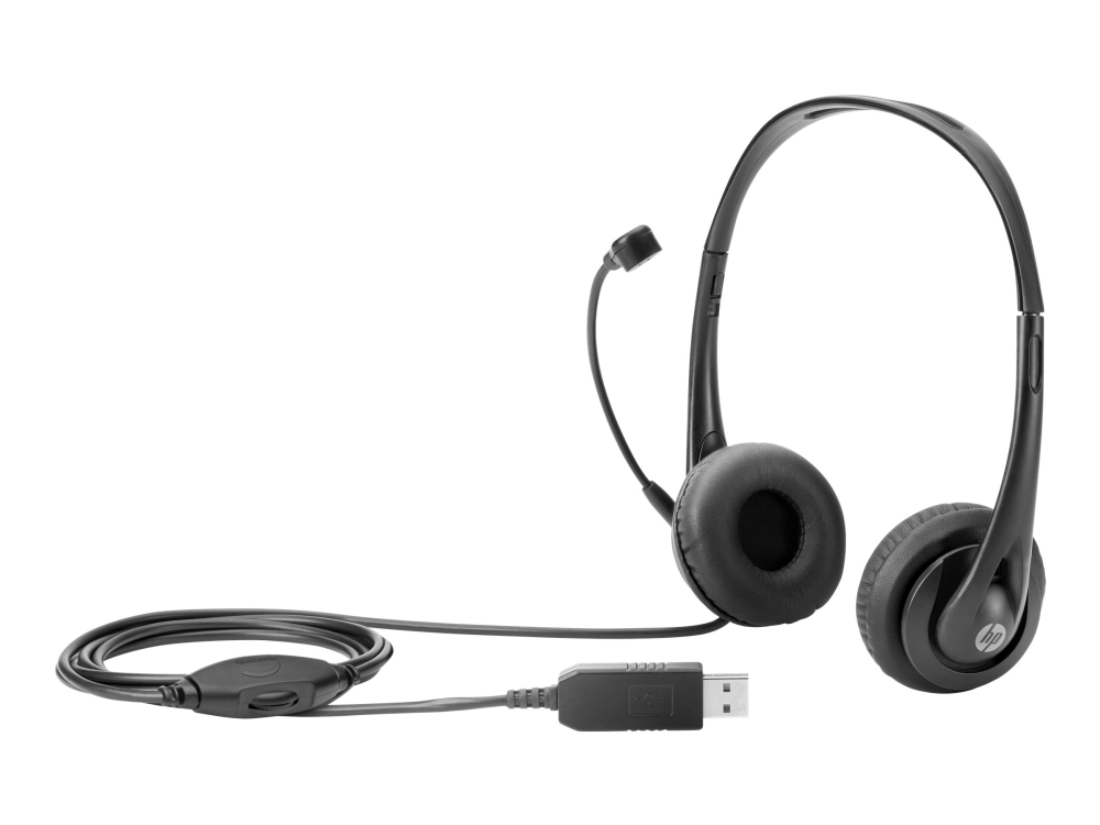 Hp - Headset - På Øret - Kablet - Usb - Black Jack