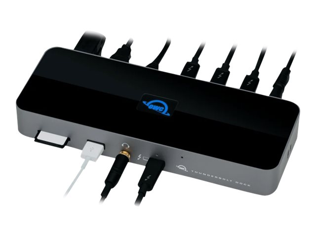 Owc Thunderbolt 4, Kabelgebunden, Thunderbolt 4, 3,5 Mm, 10,100,1000 Mbit/S, Schwarz, Grau, Space Gray And Black