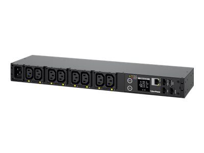Cyberpower Pdu41005, Geändert, 1U, Einphasig, Horizontal, Stahl, Schwarz