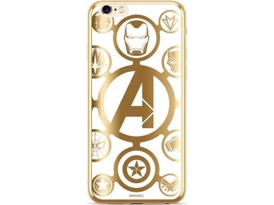 ERT CASE ETUI CHROME MARVEL AVENGERS 007 IPHONE X XS ZŁOTY standard