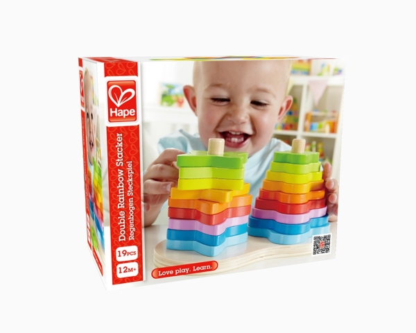 Hape Doppelter Regenbogenstapler