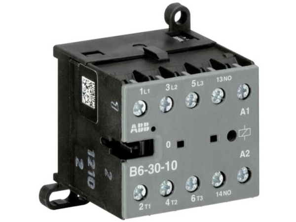 Abb Mini-Schütz 4Kw, 400V Ac, 9 A Bei Ac3, 3-Polig, 1No, Steuerspannung 220-240V Ac, 40-450Hz