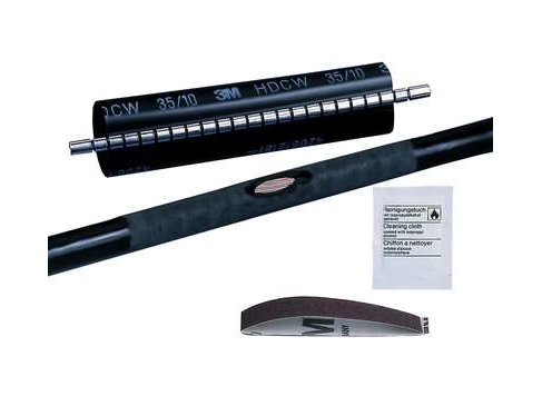 3M Hdcw-35/10-1000, Varmekrympet Rør, Sort, 100 Cm, 1 Stk