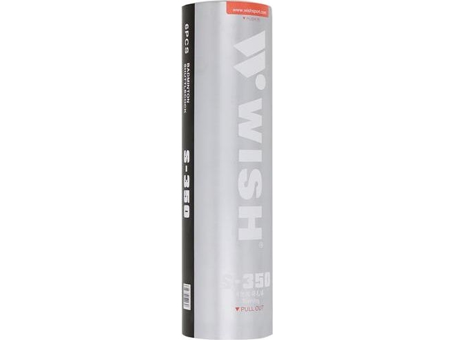 Wish S-350 Federbälle Nylon Packung 6 Stk