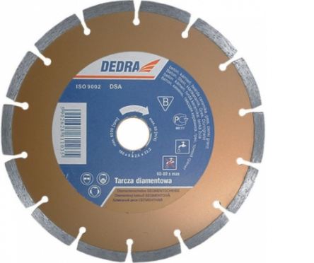 Dedra Diamantskive Segmenteret Til Skæring 110 Mm 22,2 Mm H1105 (H1105)