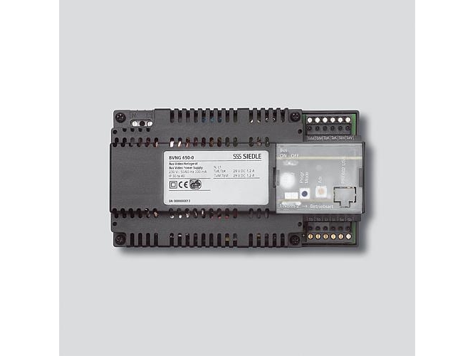 Siedle BVNG 650-0 DE, Sort, Siedle, CE, 0 - 40 °C, 162 mm, 60 mm