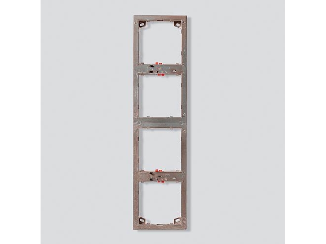 Siedle MR 611-4/1-0, Ram, Siedle, mässing, Yta, 99,5 mm, 17 mm | Huset - Säkerhet & Larm - Intercom & tillbehör | GameStuff