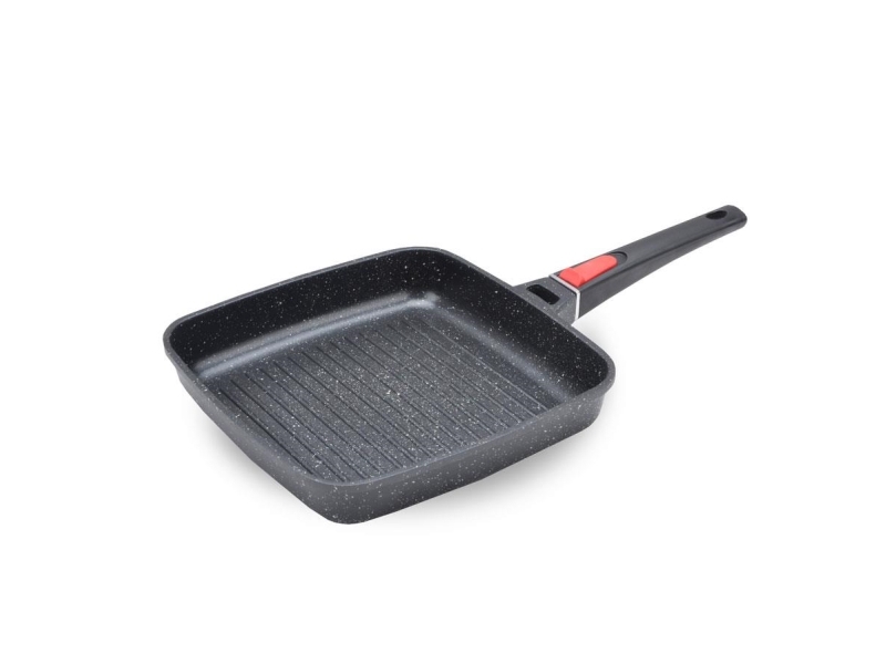 Maestro Grillpfanne Mit Abnehmbarem Griff Granit 26 Cm (Mr-4826)