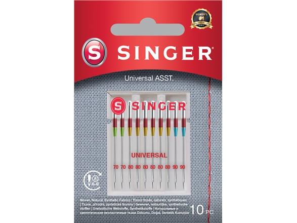 Singer Universal Nadeln Asst 10Pk Für Gewebte Stoffe