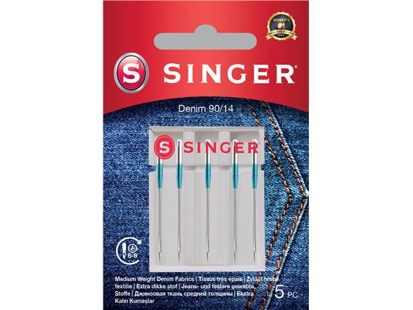 Singer Denim-Nål 90/14 5Er-Pack 7393033107420