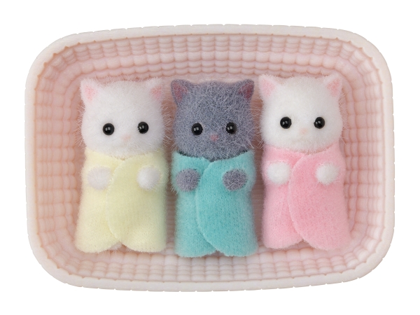 Sylvanian Families Trillingarna Perserkatt 3 År Multifarg Polyvinylklorid Pvc Polystyren Termoplastisk Elastomer Tpe