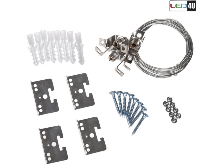 Loftsarmatur Led4u Maclean Links Til Installation I Led-Panel I Loftet (Ld158)