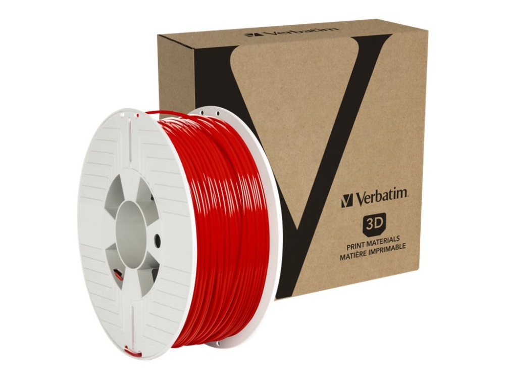 Verbatim - RAL 3020, rød - 1 kg - PETG filament (3D)