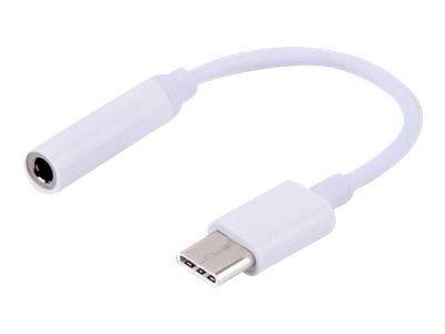 Savio Ak-35, Weiß, Usb C, 3.5Mm, 0,12 M, Männlich, Weiblich