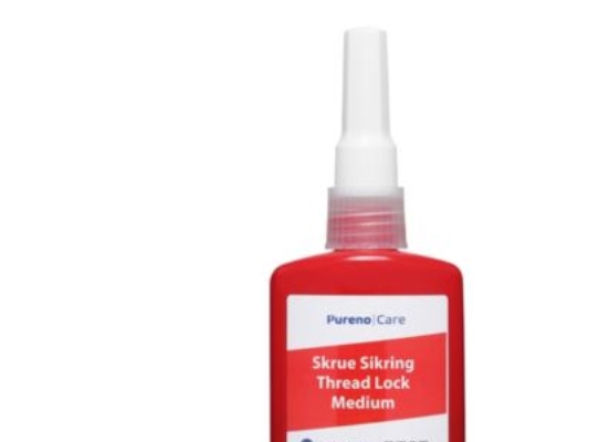 Pureno Skrue Sikring Medium 50Ml Produktet Er Udviklet Til Låsning Og Forsegling Af Gevindbeslag.