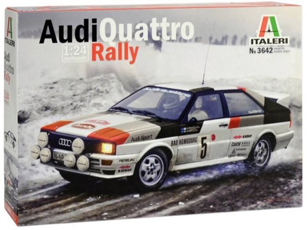 Auto-Modellbausatz Italeri Audi Quattro Rally 3642 1:24