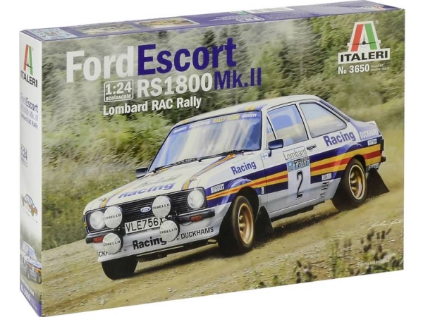 Auto-Modellbausatz Italeri Ford Escort Rs 1800 Mk.Ii Lombard 3650 1:24