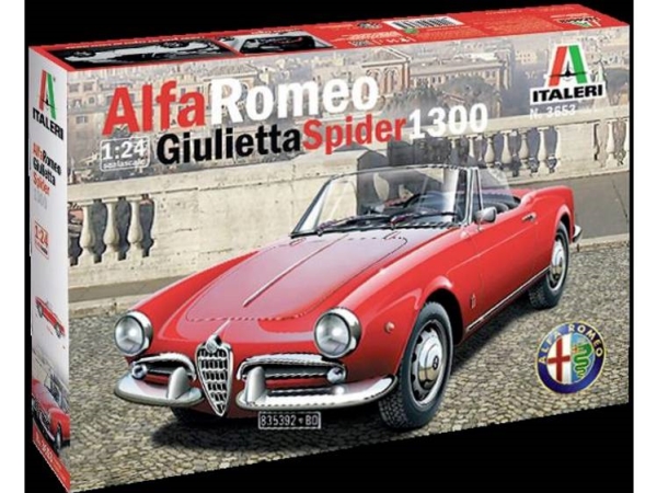 Auto-Modellbausatz Italeri Alfa Romeo Giulietta Spider 1300 3653 1:24