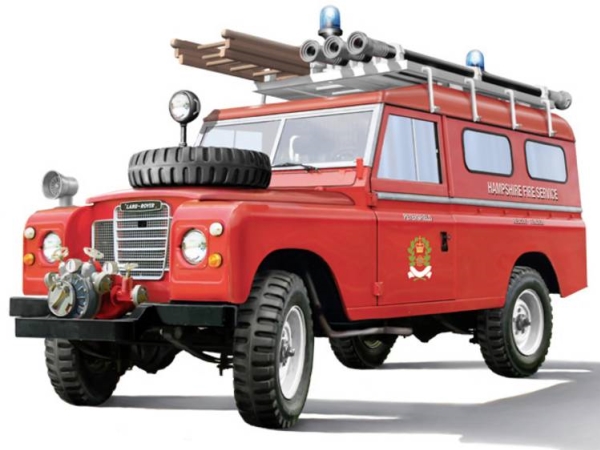 Auto-Modellbausatz Italeri Land Rover Fire Truck 3660 1:24