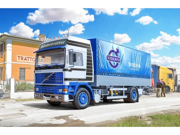1:24 Volvo F16 Globetrotter Canvas Mit Aufzug
