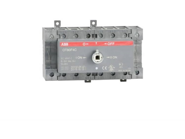 Abb Ot80f4c Lastumschalter 4-Polig 80A O. Griff U. W (1Sca105418r1001)