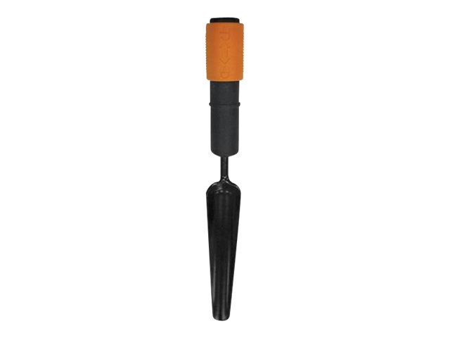 Fiskars 1000731, Gartenkelle, Kunststoff, Stahl, Schwarz, Orange, Round Point, Ergonomisch, 328 Mm