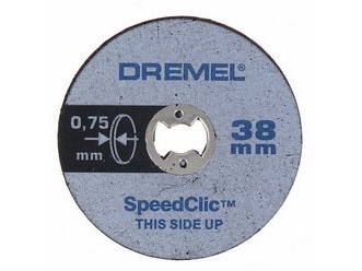 Dremel Sc409, Schneidscheibe, Metall, 35000 Rpm, 3,8 Cm, 0,75 Mm, 5 Stück(E)