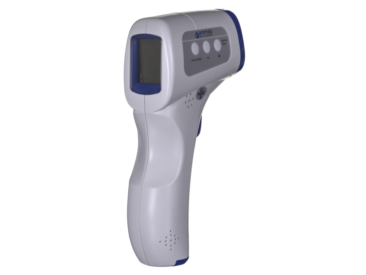 Oromed ORO-T60 PERFECT, Beröringsfri termometer, Blå, Vit, Universal, Knappar, °C,°F, Kroppstemperatur | N - A | GameStuff