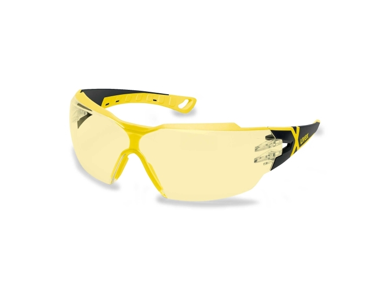 Uvex 9198285, Skyddsglasögon, Gul, Svart, Polykarbonat, 1 styck | Kläder & Säkerhet - Säkerhetsutrustning - Säkerhetsglasögon | GameStuff