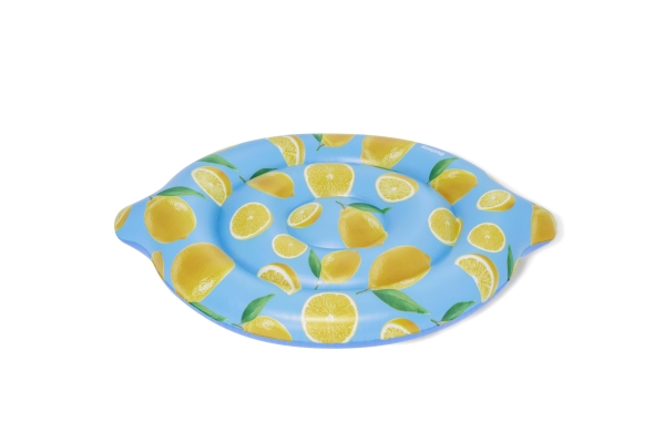 Bestway 43392, Blau, Grün, Gelb, Schwimmende Matratze, Abbildung, Pvc, Junge/Mädchen, Lemon Printing