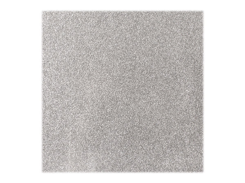 Cricut Iron-On Metallics Sampler - Bastelmaterial - 30,5 X 30,5 Cm - 6 Blätter - Glitter Gold, Glitter Silber