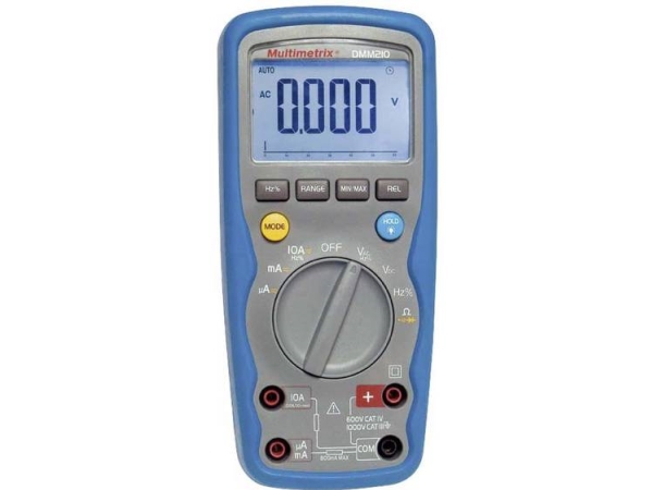 Multimetrix P06231410 Hand-Digitalmultimeter Wasserdicht (Ip67) Cat Iii 1000 V, Cat Iv 600 V Anzeige (Zähler): 6000
