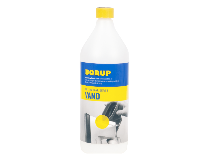 Demineraliseret vand Borup 1ltr,1 ltr/fl