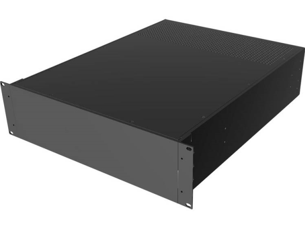Hammond Electronics Rm3u1922vbk 19 Tommer 19 Tommer Industrikabinet 3 U Sort