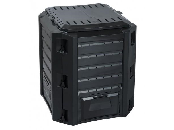 Prosperplast Compogreen Komposter - Schwarz 380L Kapazität