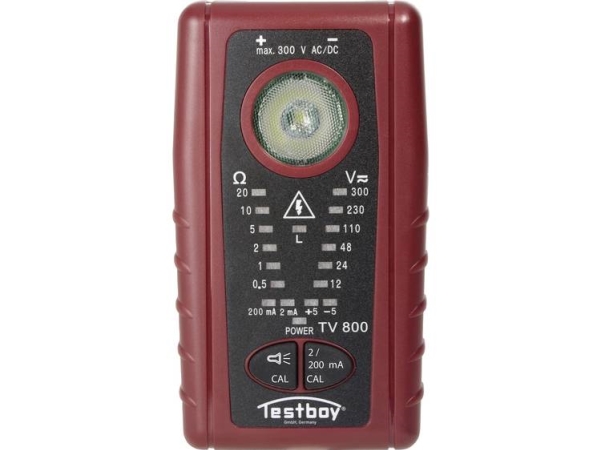 Testboy Tv 800 Begehbares Kontrollgerät Cat Iii 300 V Akustik