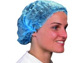 Hårnet Nonwoven Large Blå,100 stk/pk | Kläder & Säkerhet - Koka kläder | GameStuff