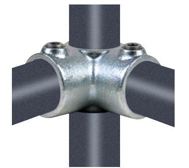 t-koppling - Rörklämmor T-koppling med sidoutlopp 42,4 mm x 11/4. | EL Artiklar - Andra EL - Samlare dosor och församlingar | GameStuff