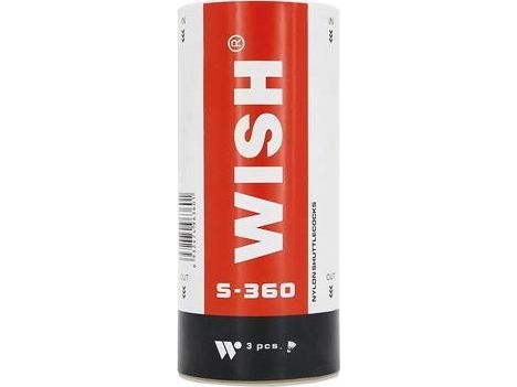 Wish S-360 Nylon-Lots (Federbälle) - 3 Stk Wish
