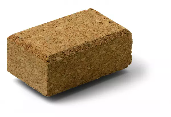Slibeklods Kork - 100 x 60 x 40 mm - Slibeklods