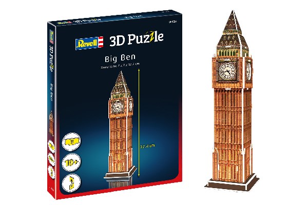 Revell Big Ben, 13 Stk, Bygninger, 10 År