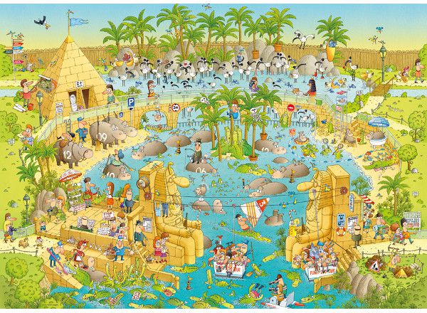 Heye Nile Habitat, 1000 Stück(E), Comics
