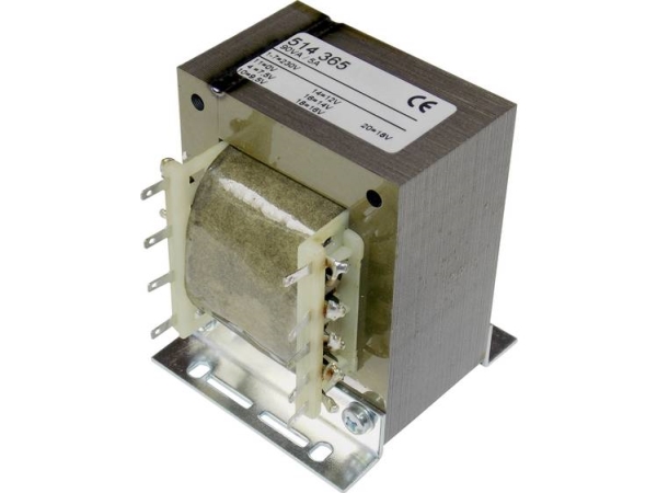 Elma Tt Iz68 Universal-Netztransformator 1 X 230 V 1 X 7.5 V/Ac, 9.5 V/Ac, 12 V/Ac, 14 V/Ac, 16 V/Ac, 18 V/Ac 90 Va 5 A
